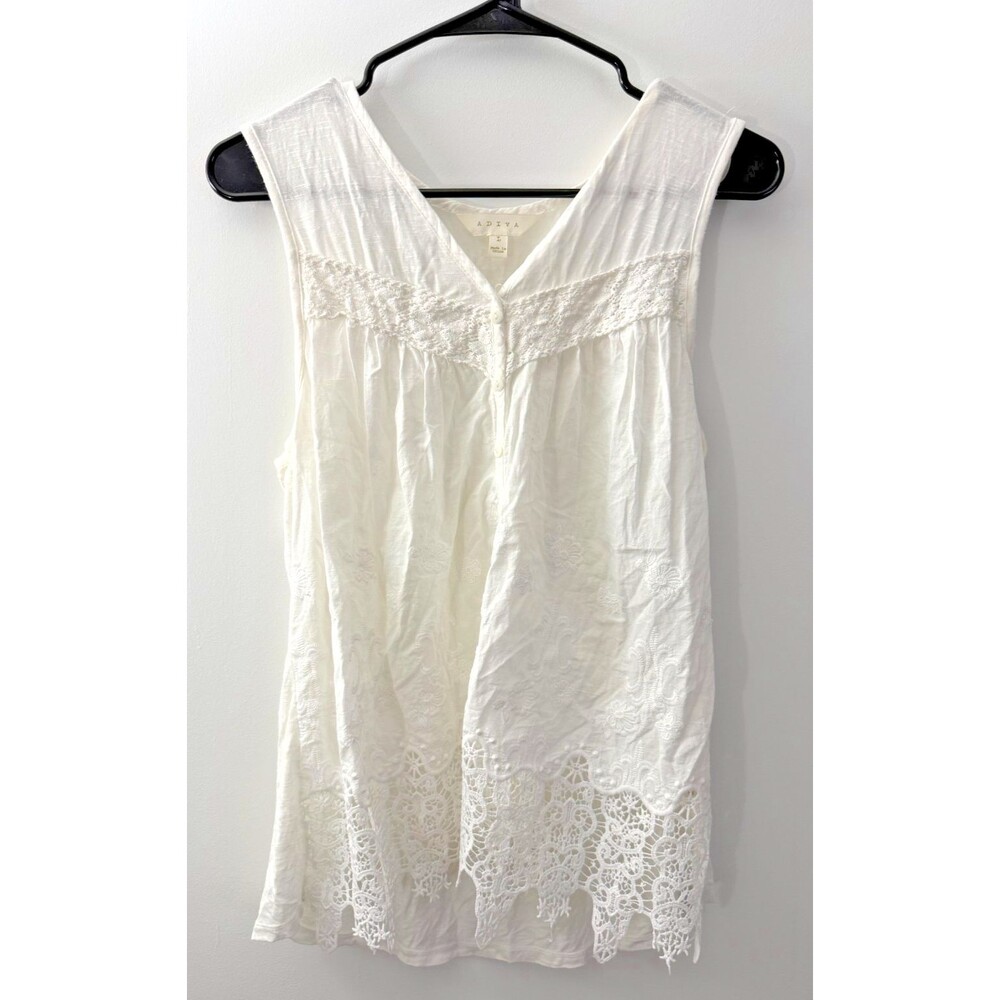 White Fairy Angel Top Embroidered V-neck Women's Large Lace Indie Boho Romantic